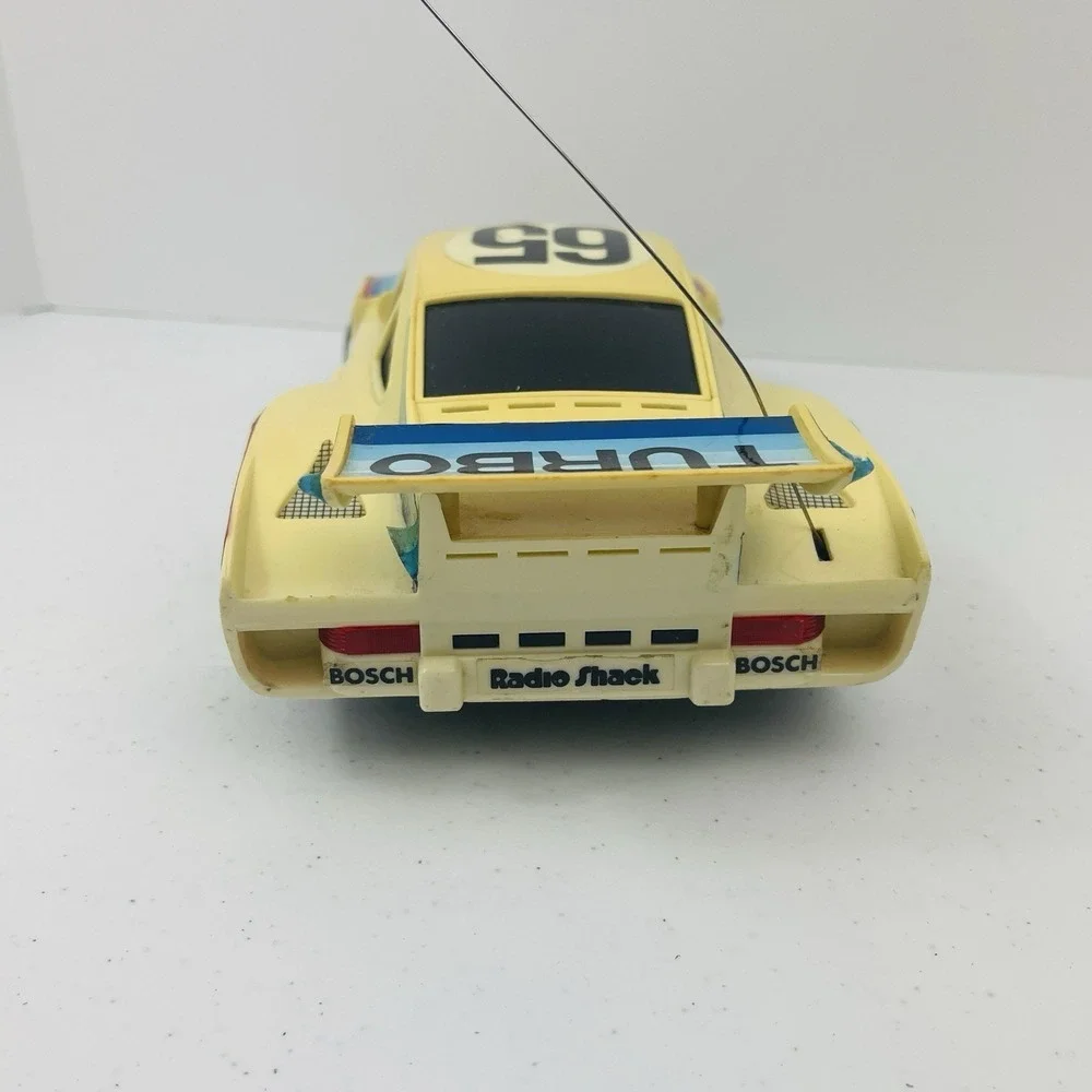 Radio Shack K3 935‎ Porsche Remote Control Turbo Gelo Racing Team #65 For Parts